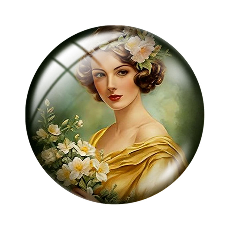 Retro European-style girl  12/ - Old Fashioned Glass 评论和价格