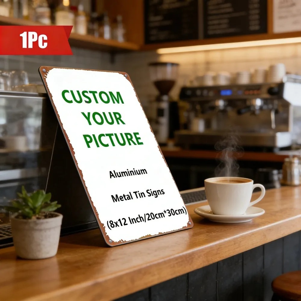 8×12Inch Customizable Retro Me - Home Bar Cafe 评论和价格