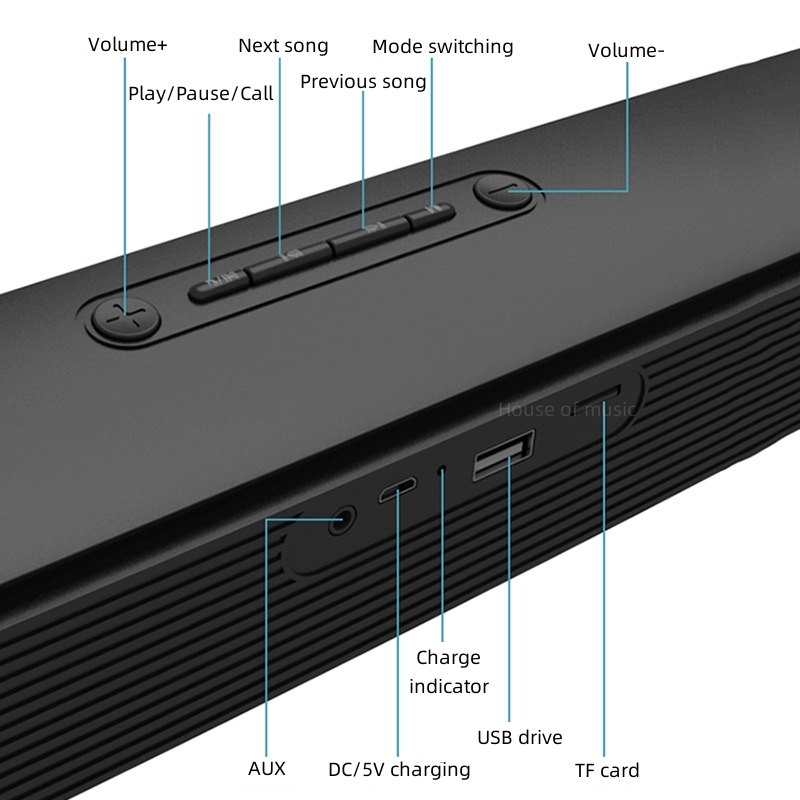 TV Soundbar Wired and Wireles  - Home Bar And Theater 评论和价格