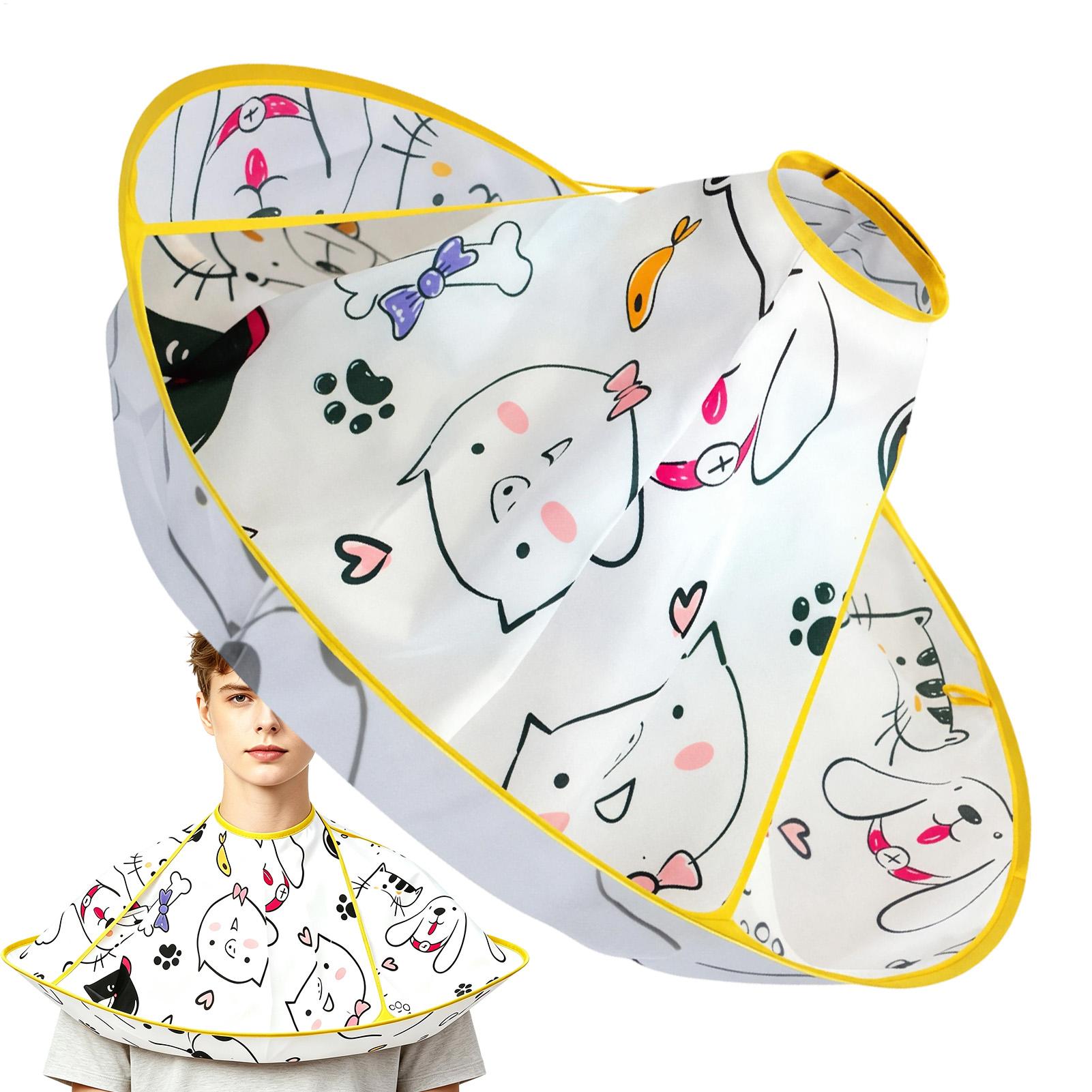 1PC Hair Cutting Cape Foldable - Home Barber 评论和价格