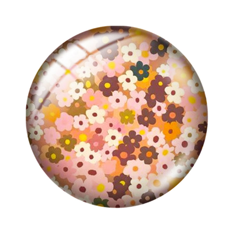 Retro Floral12/18/20/25mm glas - Old Fashioned Glass 评论和价格