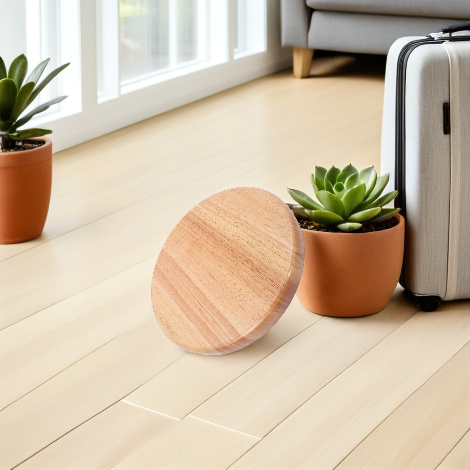 Wood Round Stool Seat Replacem - Home Bar Stools 评论和价格