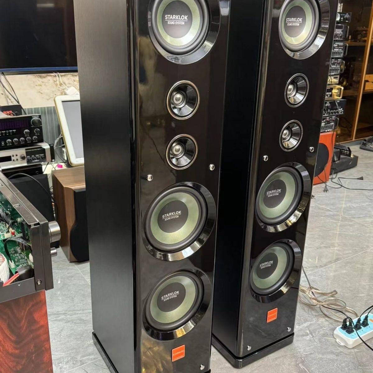 High-End 8-Inch Dual Floor-Sta - Home Bar And Theater 评论和价格