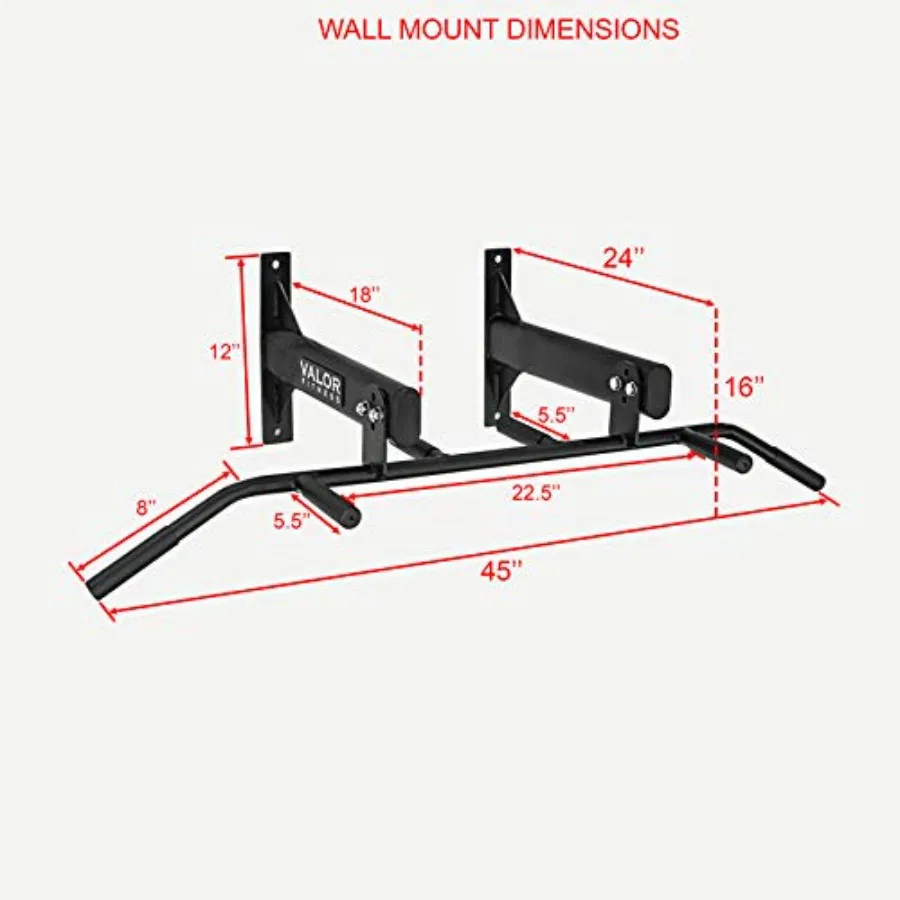 Six-Grip Pull Up Bar Wall or C - Home Bar And Gym 评论和价格